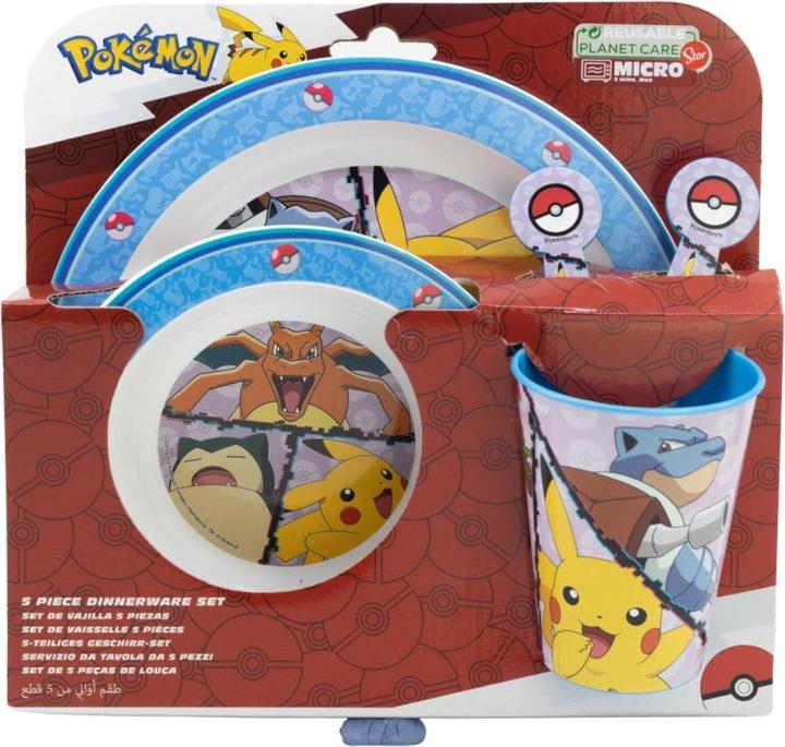 Actual product image Stor Pokemon - Geschirr-Set 5-teilig