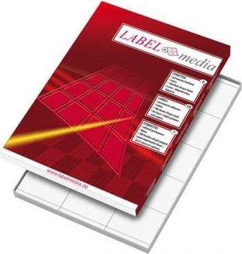 Produktbild Elite Screens Selbstklebeetiketten LabelMedia, A4, weiss, 105x74 mm, weiss, (8) (100)