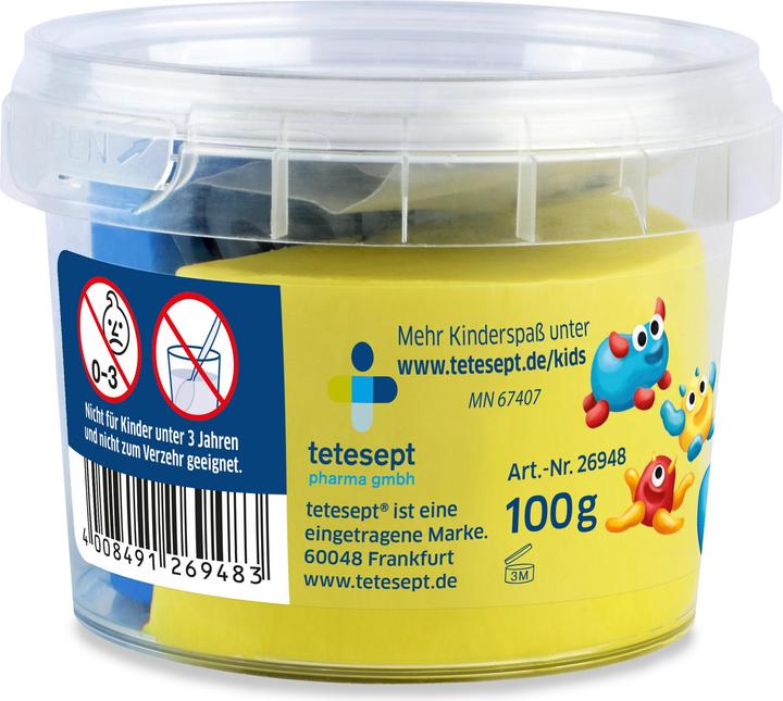 Actual product image Tetesept Children Monster Bathing Clay (333 ml, Bath salts)