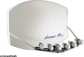 Immagine prodotto Cahors Big Bisat, antenna offset per 4 LNB, 40mm (Antenna, 36 dB, DVB-S / -S2)