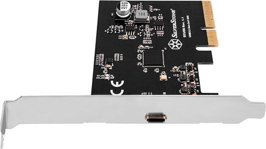 Image du produit Silverstone SST-ECU06, Carte d'interface USB-C 3.2 Gen 2x2 - PCIe
