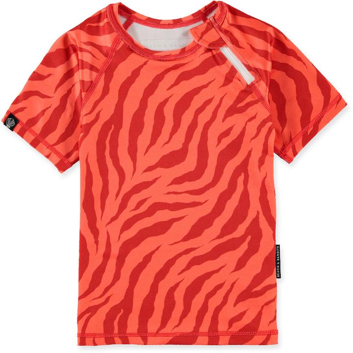 Beach & Bandits UV Badeshirt Tiger Rot Stripes of Love