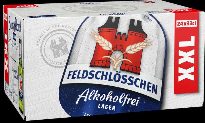 Feldschlösschen Nel nostro magazzino centrale analcolico (24 x 33 cl)