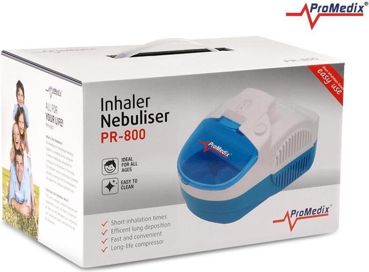 Actual product image Promedix PR-800 inhaler, set: nebulizer, masks, filters