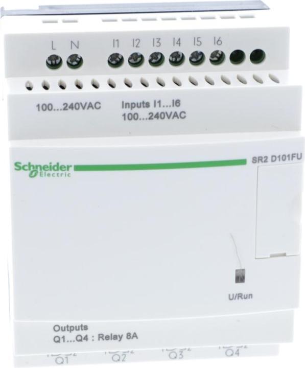 Actual product image Schneider Electric Compact basic PLC module,SR2D101FU 10i/o