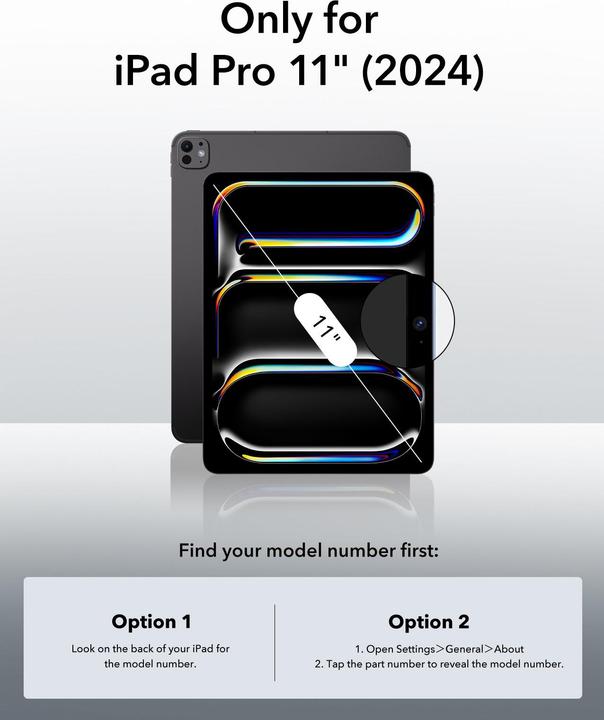 Produktbild ESR Rebound Magnetic Case (iPad Air 10.9 (2022), iPad Air 11 2024 (M2), IPad Air 10.9 (2020), IPad 11” (2018/2020/2021))