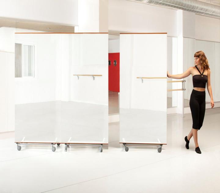 Produktbild Sport-Thieme Mobiler Tanzspiegel 'Billy' (100 x 180 cm)