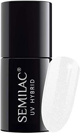Actual product image Semilac 091 Glitter Milk 7ml (UV gel varnish)