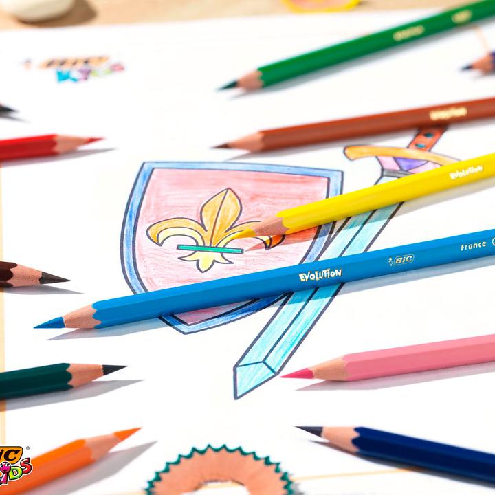 Actual product image Bic Kids ECOlutions Evolution, 144st. (144 x)