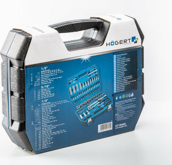 Actual product image Högert Tool set, 144 pcs. (144 pieces)