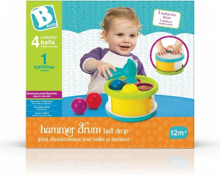 Actual product image B-Kids Hammer Drum Ball Drop