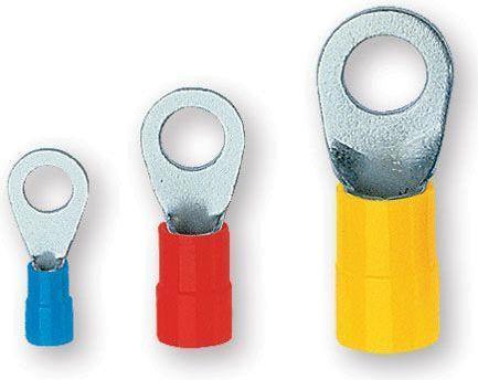Actual product image Tin ring clamp 6mm2 100pcs. - KOE 5-6
