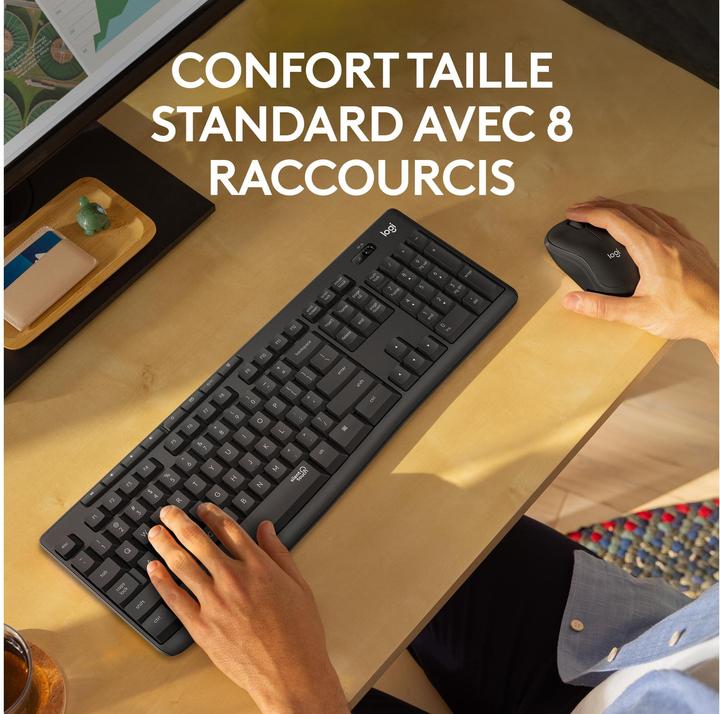 Produktbild Logitech MK295 Silent (US, Kabellos)