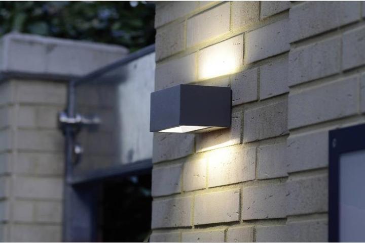 Actual product image ECO-Light LED outdoor wall lamp Gemini (480 lm, IP54)