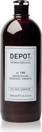 Actual product image Depot No. 108 Detoxifying Charcoal Shampoo - 1000 ml (1000 ml, Liquid shampoo)