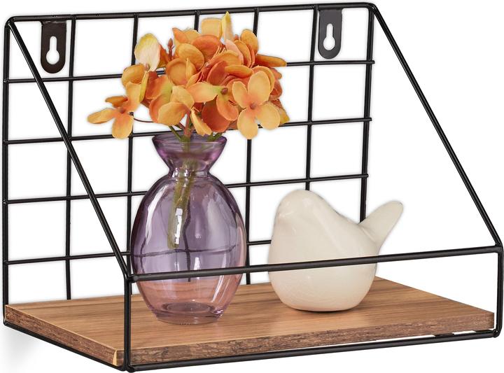 Actual product image Relaxdays Wall Shelf (25 x 16 x 18 cm)