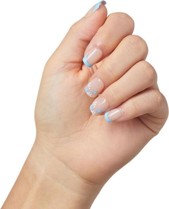 Produktbild KISS ImPress Mod French Snooze (Kunstnägel, Light Neutral Blue)