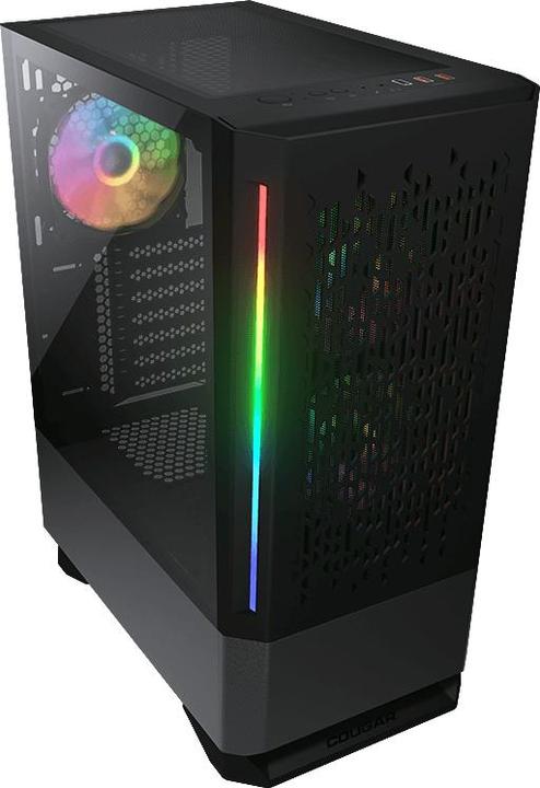 Actual product image Cougar Case MX430 Air RGB Black (mATX, Mini-ITX, ATX)