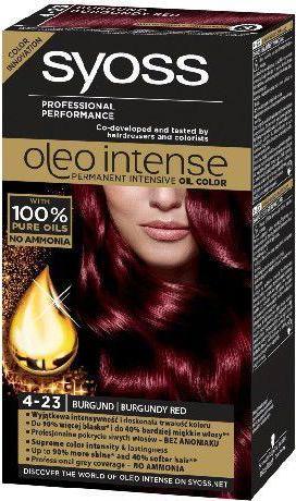 Produktbild Syoss Oleo Intense Hair Dye 4-23 Burgundy Red (4-23 Burgund)
