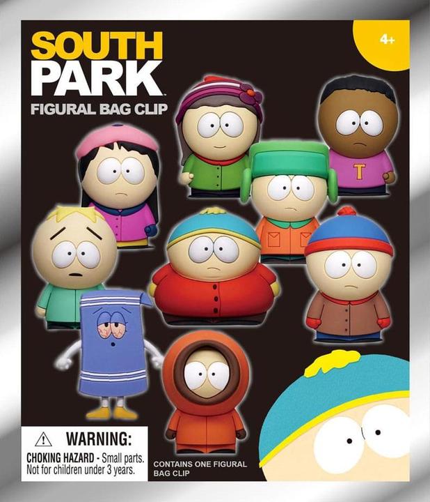 Monogram Int. South Park 3D PVC-Taschenanhänger Series 1 Display (24)