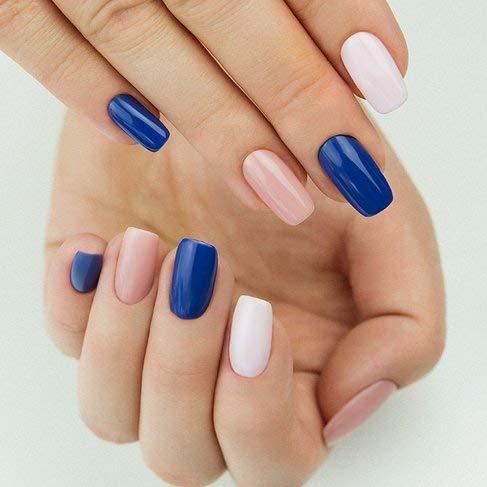 Produktbild Semilac UV Hybrid Varnish 128 Pink Marshmallow 7ml (128 UV Hybrid Varnish Pink Marshmallow, UV-Gel Lack)