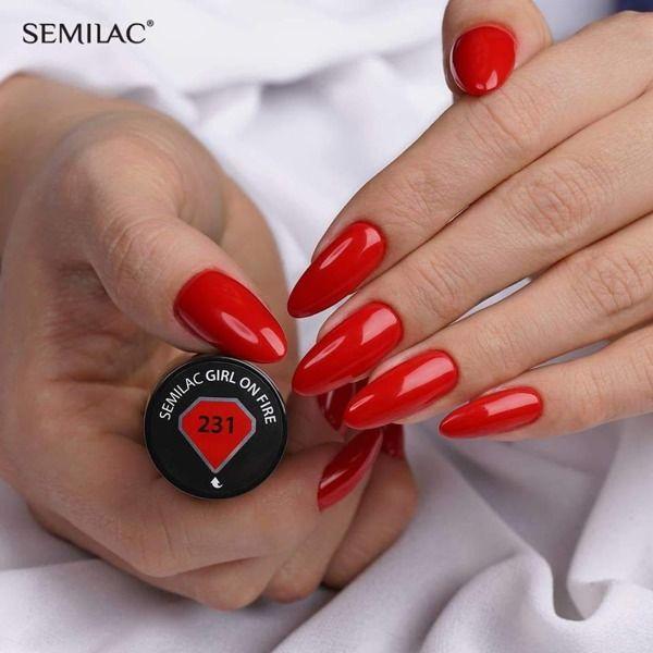 Immagine prodotto Semilac Smalto ibrido 231 Girl on Fire 7ml universale