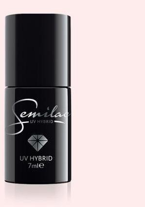 Produktbild Semilac UV Hybrid Varnish 128 Pink Marshmallow 7ml (128 UV Hybrid Varnish Pink Marshmallow, UV-Gel Lack)