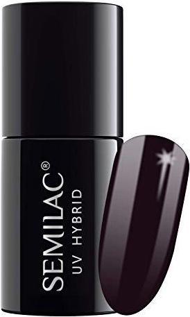 Image du produit Semilac 100 Noir pourpre 7ml (100 Noir pourpre, Vernis semi-permanent)