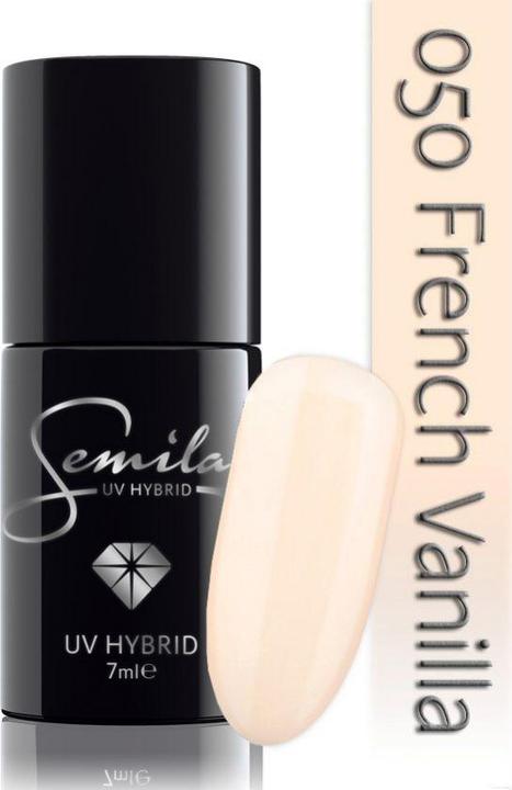Actual product image Semilac 050 French Vanilla 7ml (050 French Vanilla, UV gel varnish)