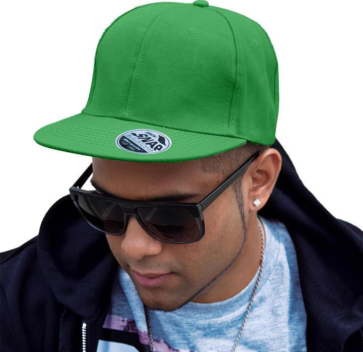 Actual product image Result Bronx Original Flat Peak Snapback Cap (One size)