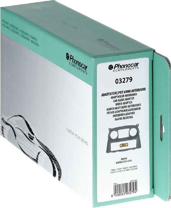 Immagine prodotto Phonocar lunetta radio nera