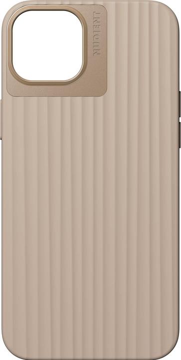 Actual product image Nudient Back Cover Bold Case iPhone 15 Plus Linen Beige (Apple iPhone 15 Plus)