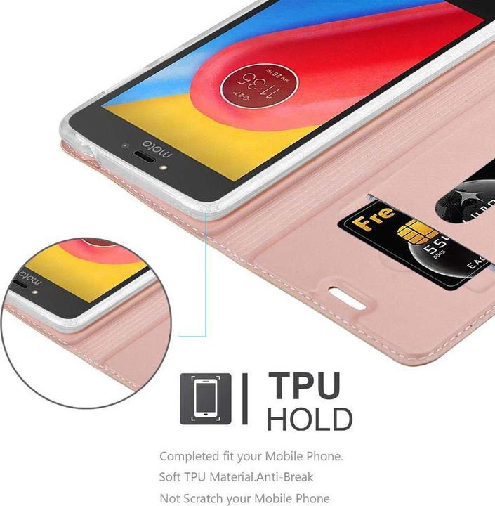 Immagine prodotto Cadorabo Copertina in stile libro di classe (Motorola Moto C Plus)
