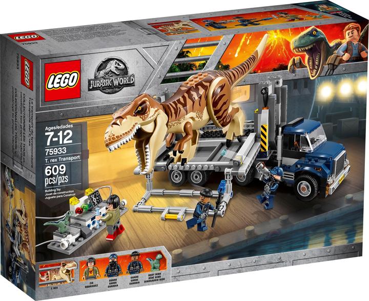 Actual product image LEGO Jurassic World - T. rex Transport (75933, LEGO Jurassic World)