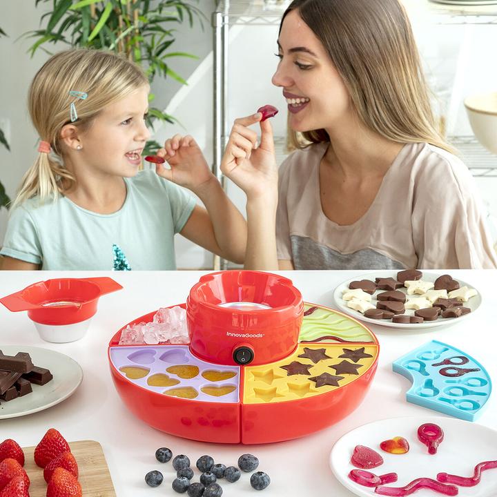 Image du produit InnovaGoods Machine pour oursons en gomme et chocolat - 2 en 1