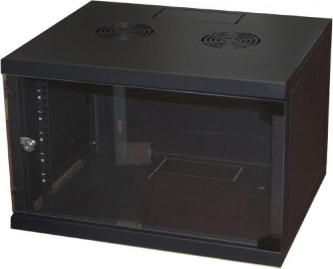 Actual product image ARMADIO A MURO 19" 6 UNIT&#192, 350*540*450MM NERO (6 RU, 19 inch rack)