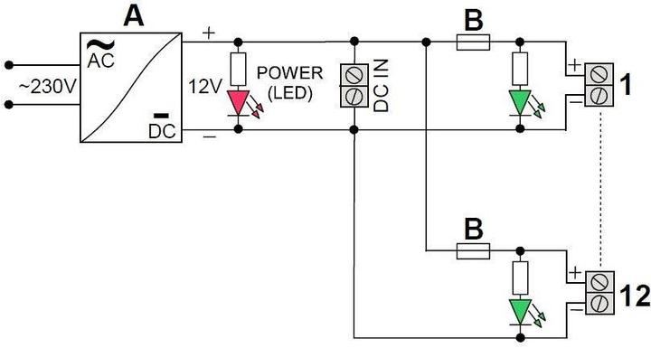 Actual product image Delta RACK POWER SUPPLIES ZR12-150 / LZ-12 12 V DC 12.5 A