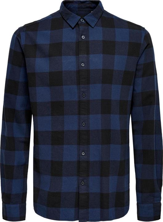 Only & Sons Kariertes Langarmhemd