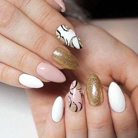 Immagine prodotto Semilac 037 Disco Oro 7ml (Discoteca Gold, Smalto per unghie effetto gel)