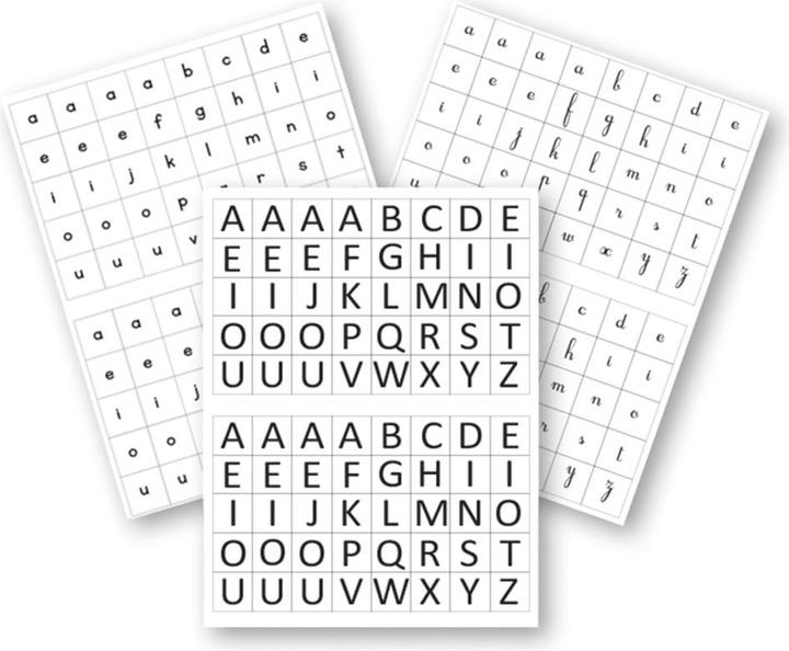 Actual product image Maildor Learning stickers
