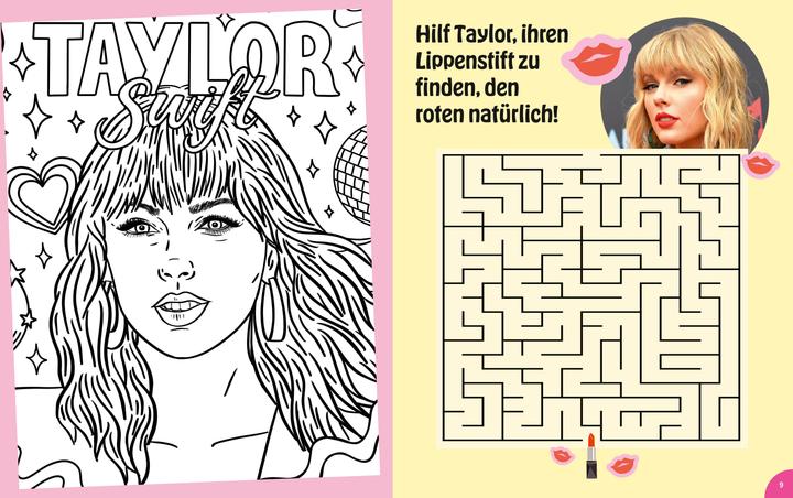 Actual product image Taylor Swift (German, White Star Kids, 2025)