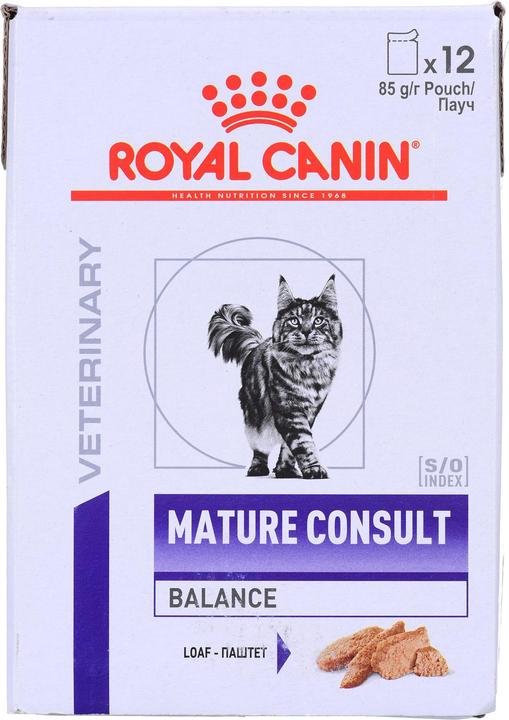 Produktbild Royal Canin Cat Veterinary Care Mature - wet food for cats - 12 x 85 g (Adult, 12 Stk., 1020 g)