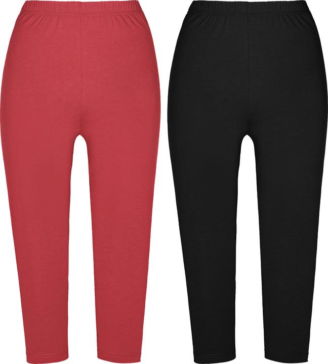 Produktbild Erwin Müller Damen-Capri-Leggings 2er-Pack (48, 50)