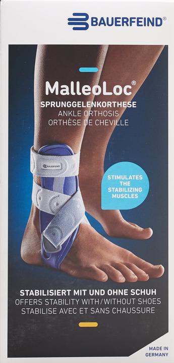 Produktbild Bauerfeind Stabilorthese Grösse 1 rechts titan (1)