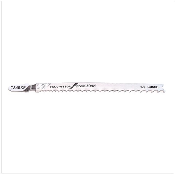 Produktbild Bosch Professional Zubehör PRO Multi Material thick and thin T345XF Stichsägeblatt, 132 mm, 5-tlg.