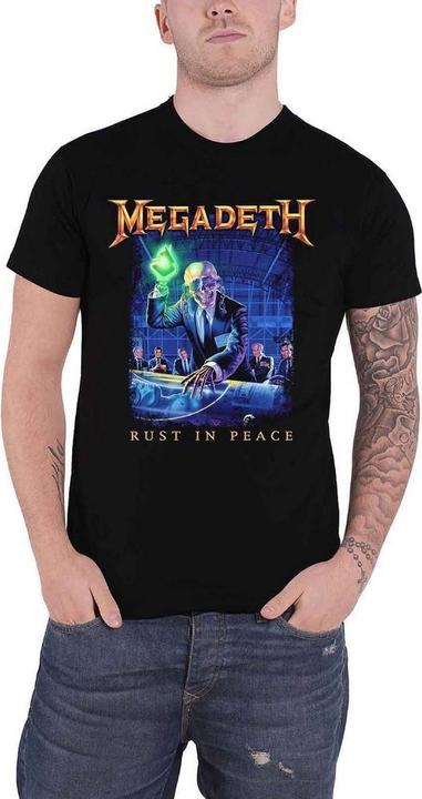 Produktbild Megadeth Rust In Peace Track List TShirt (XL)