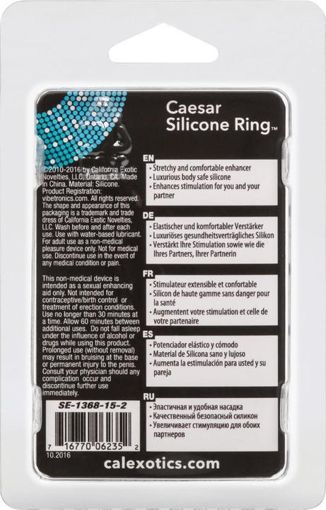 Actual product image CalExotics Caesar Silicone Ring (3 cm)