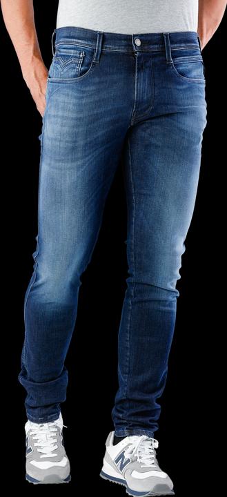 Actual product image Replay Anbass Jeans Hyperflex dark stretch (W31/L32)