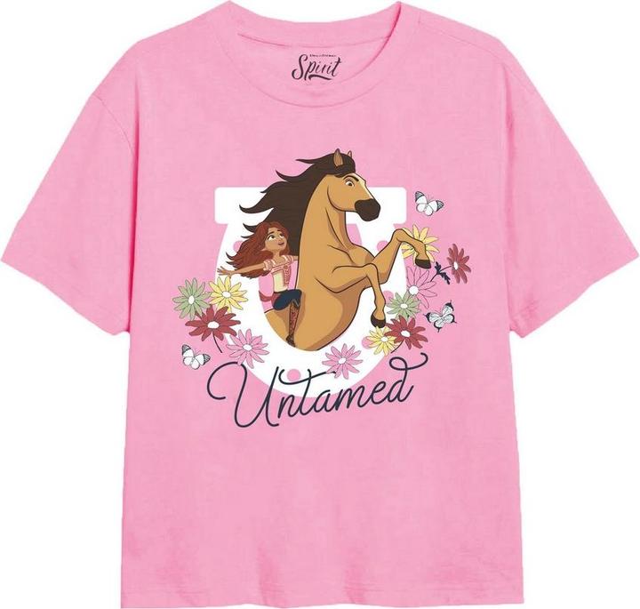 Immagine prodotto Spirit Maglietta Forever Lucky Horseshoe delle ragazze (116)