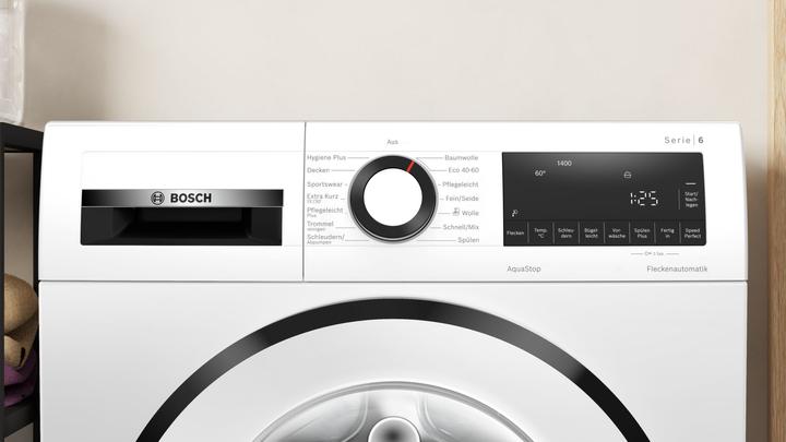 Actual product image Bosch Hausgeräte WGG24407EX Series 6 (9 kg, Left)